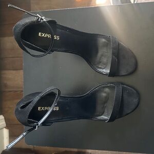 Express Elegant Black Heels